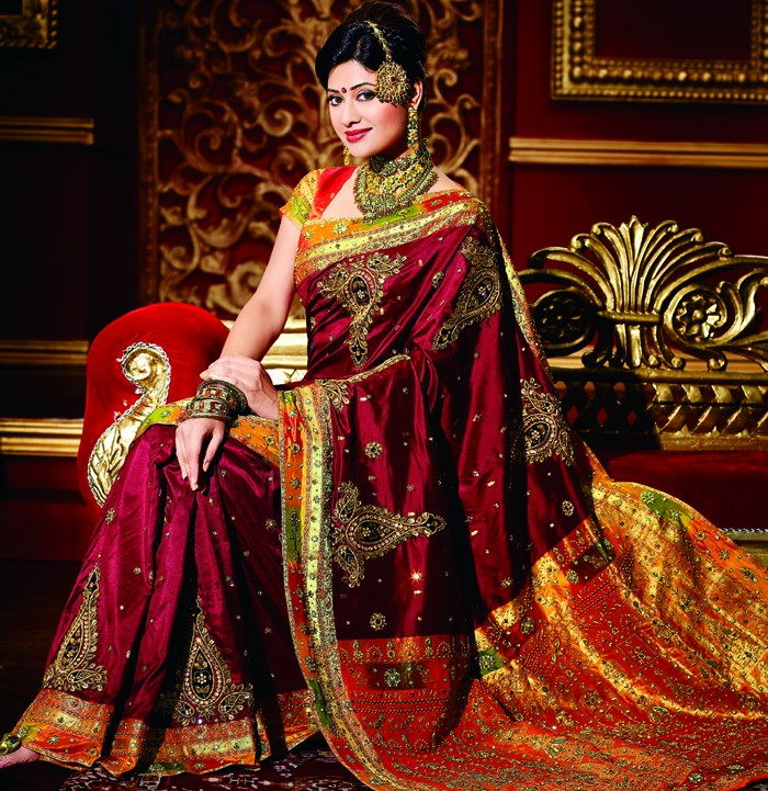 new bridal saree | Fashion