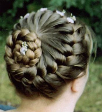 Rose Braid Bun