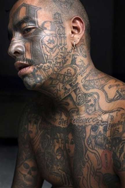 mexican tattoo designs. mexican gang tattoo