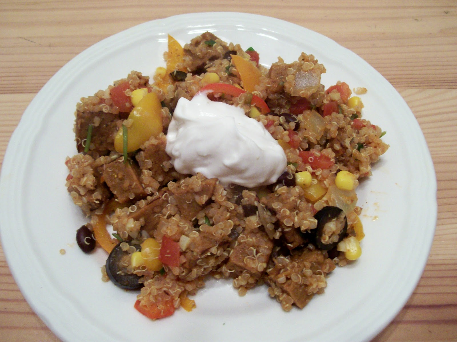 Vegan Luvies Viva Vegan's Chorizo Seitan Sausages and some Latin