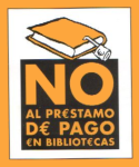 NO al prestamo de pago en Bibliotecas