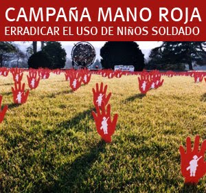 RED HAND DAY : Una Inicdiativa mundial contra el Uso de Niños Soldados