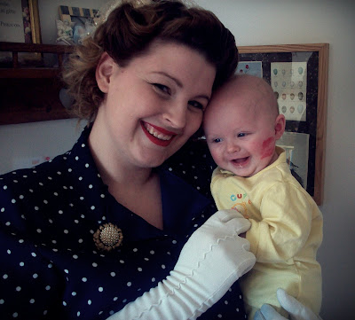 1940s pin curls tutorial and polka dot dress 1940s pin curls tutorial and polka dot dress
