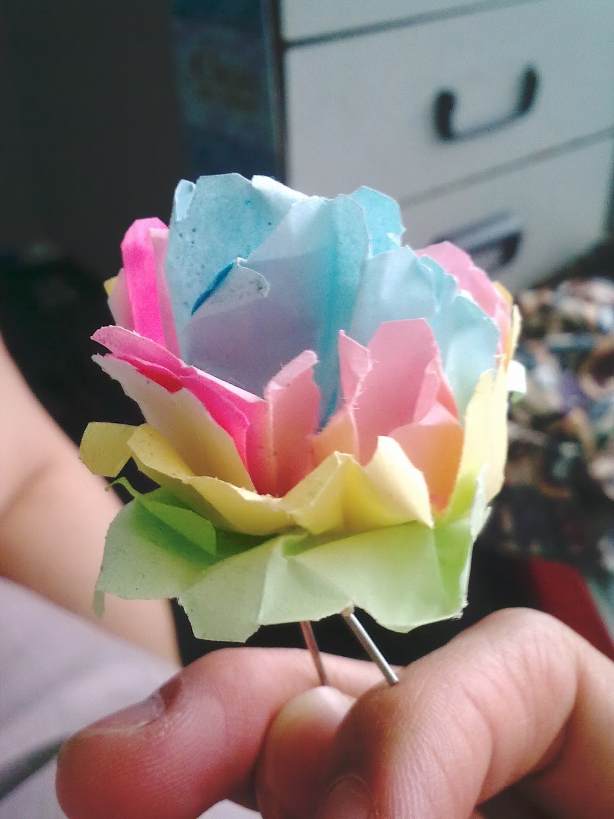 A sojourner Paper folding craft