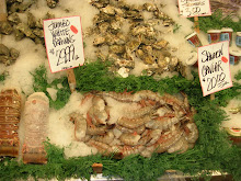 Some giant prawns at Pike Place