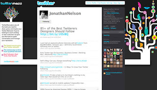 Beautifully Designed Left-Bar in Twitter Profile Backgrounds