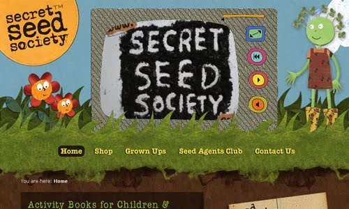 Books for Children website design