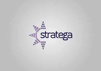 Logo Design process for Stratega Group Ltd