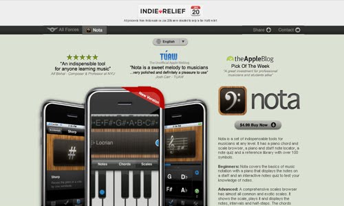 Nota iPhone App