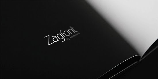 Zag free font