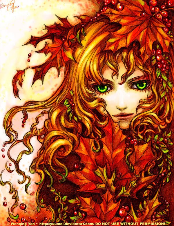 Autumn Spell by yuumei