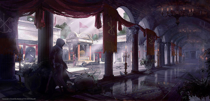 Vatican Cloister : Assassin's Creed Brotherhood | Digital Art ...