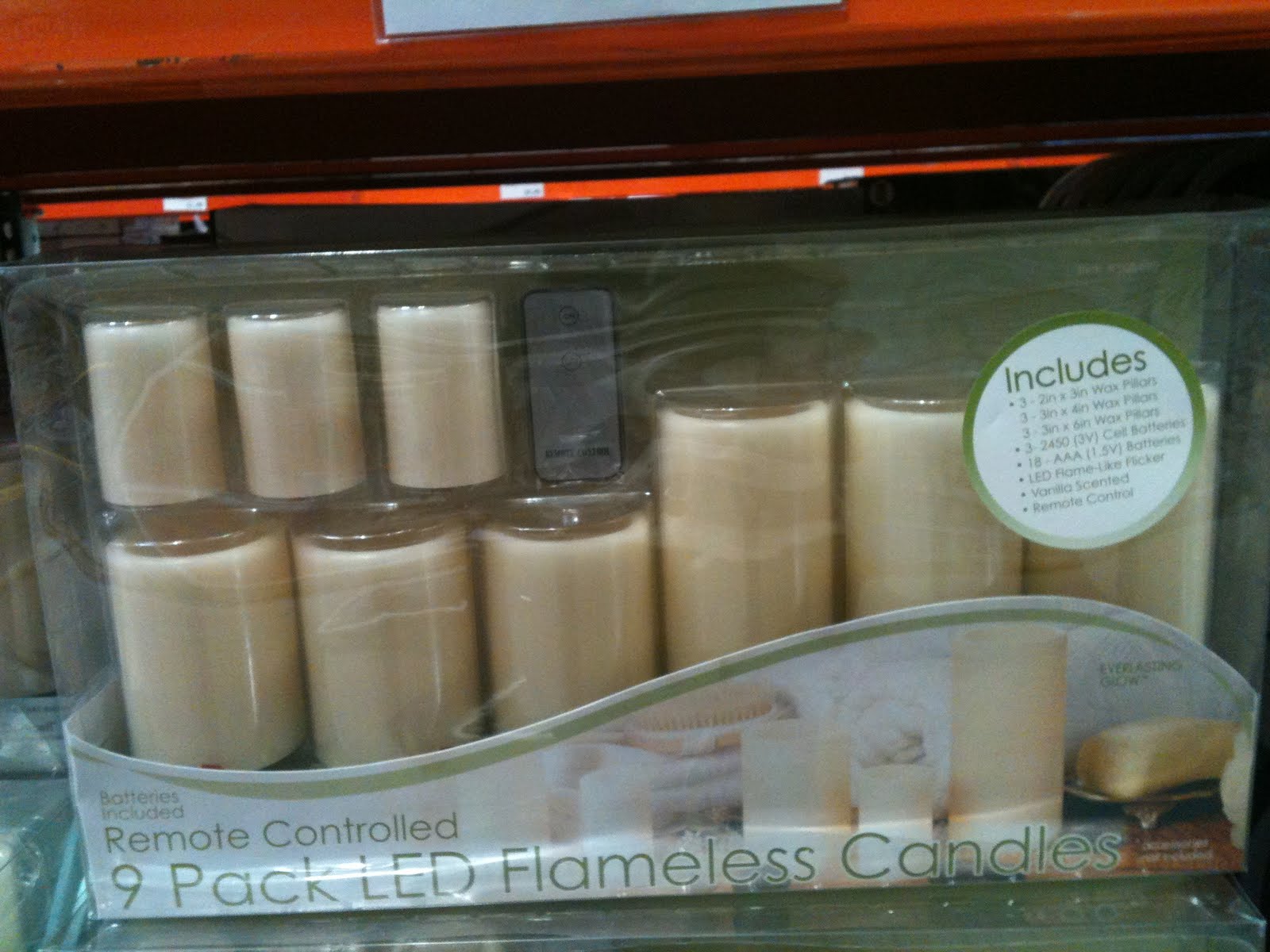 Don't the Flowers Remote control candles