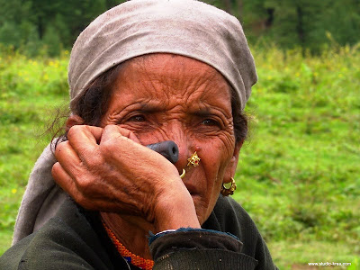 Mujer en Chairachau, Nepal