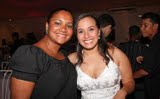 Domenique Pereira e a debutante Carolina!