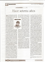Artúculo de opinión en diario Información de Alicante