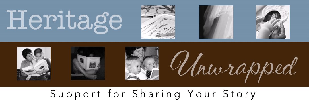 Heritage Unwrapped - Chris Crandall's Storybooking and Heritage Makers Support