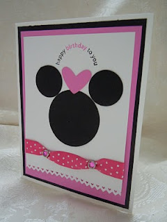 Pretty Inky Paper Crafts: Minnie Mouse Birthday Card