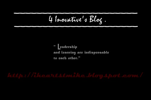 4 Inovative's Blog .