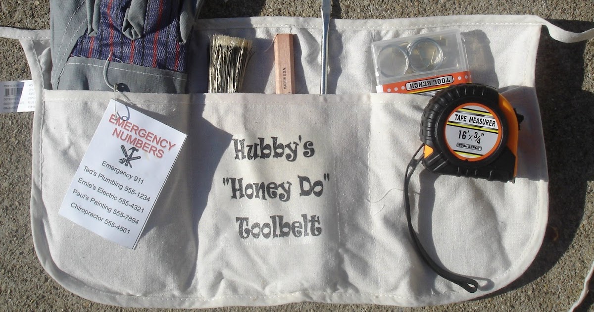 Red Mommy Crafts Honey Do Belt