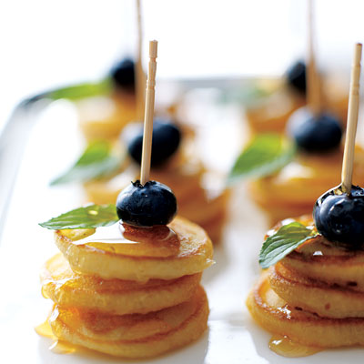 Be Different...Act Normal: Mini Pancake Appetizers
