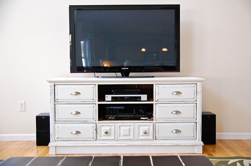 Be Different...Act Normal: Dresser to TV Stand