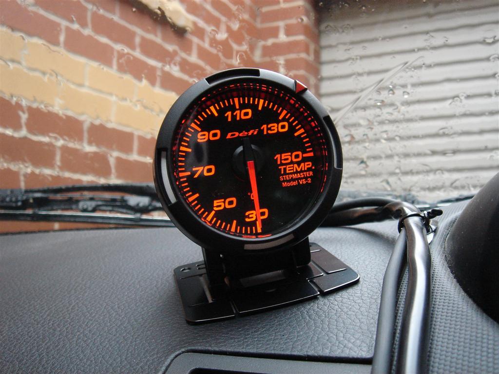 KTHL Defi Oil Temperature Gauge Installation