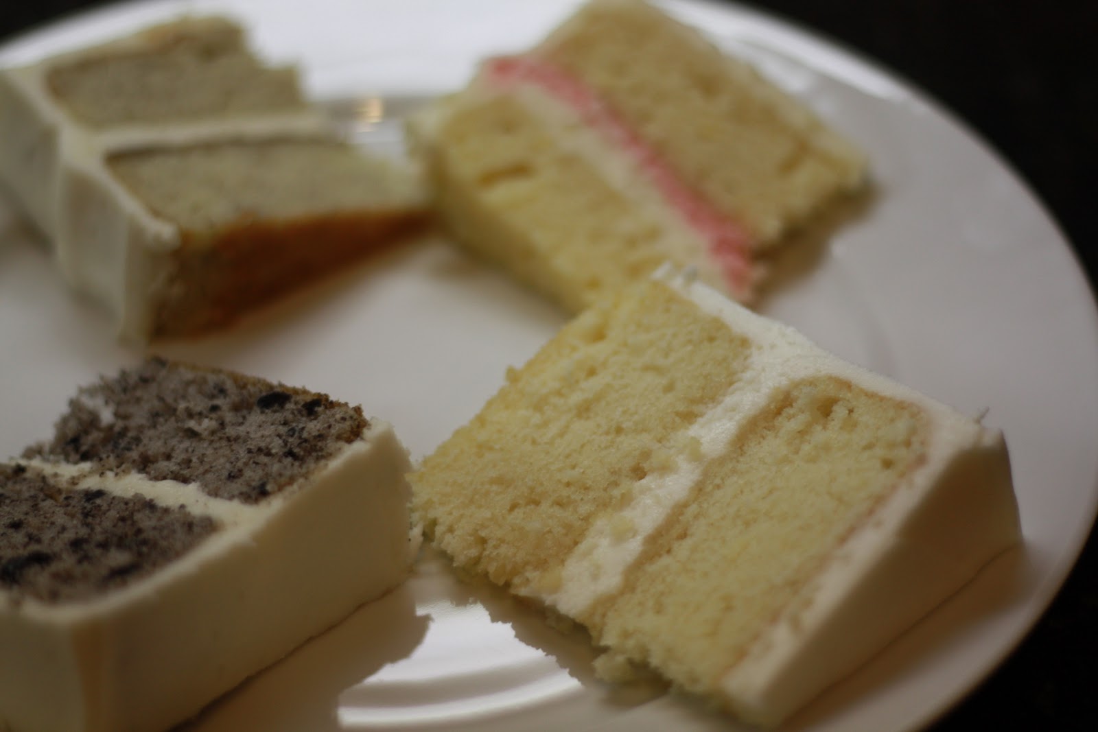 Becca�s Blue Bakery End of Wedding Cake Tastings