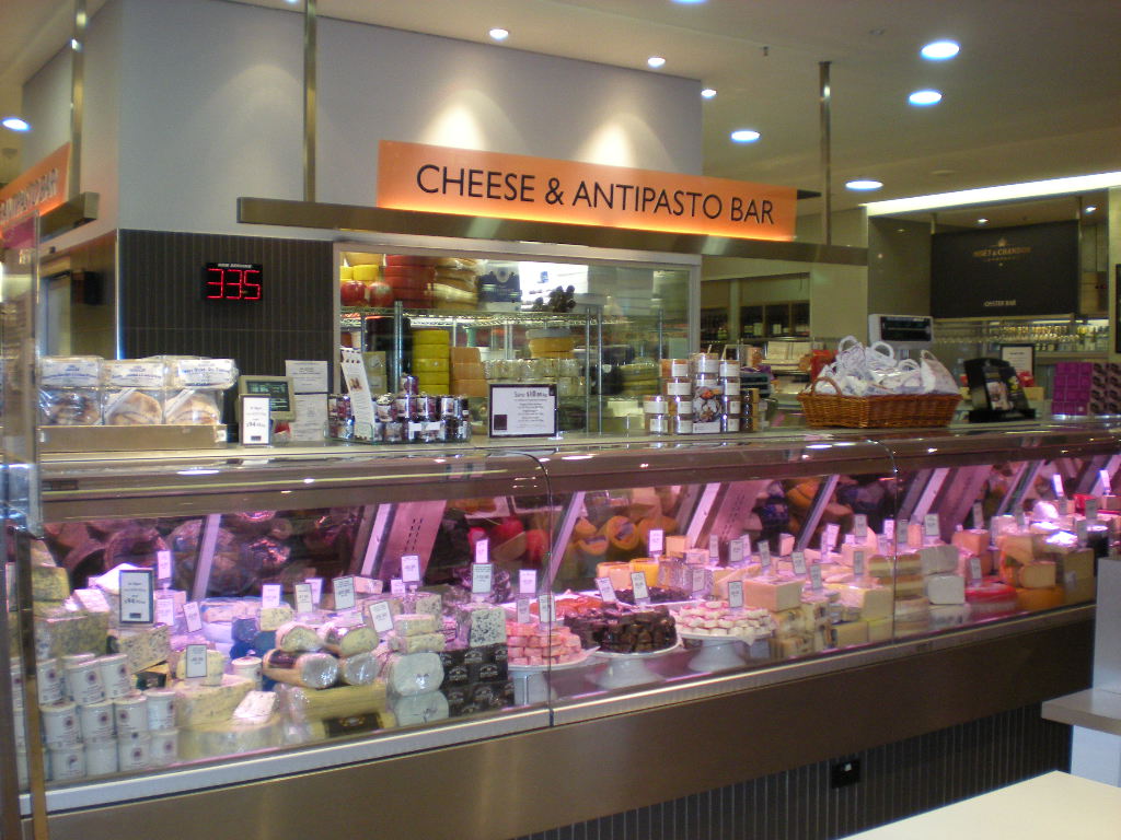 Skinny Decadence DAVID JONES FOOD COURT IN SYDNEY AUSTRALIA