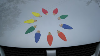 STAY AT HOME MOM: Christmas Light Car Magnets by: Magnets For Fun