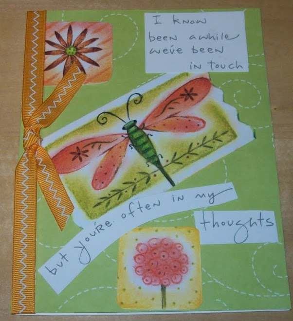 Card 4 from recycled cards