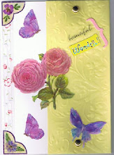 Flower card #3 "beautiful wonder"