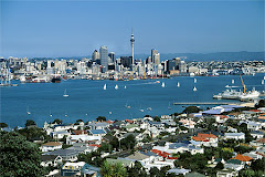 Auckland city seen from Devonport.