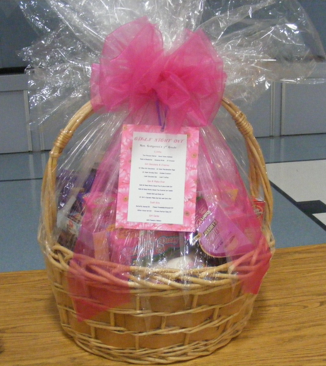 Andrus Elementary Harvest Festival Girls Night Out Basket