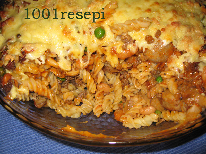 Makaroni Dengan Bebola Daging Koleksi 1001 Resepi