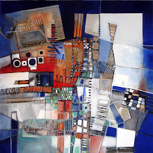 Des nouvelles du "Monde 27.11.07" - 90 x 90 cm - 2007