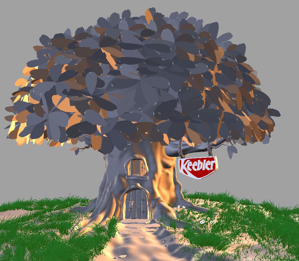 Chad W Greene's art blog Project overview/making of Keebler commercial 1