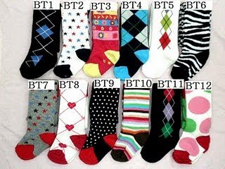 Colorful Baby Tights , Available:BT9,BT12