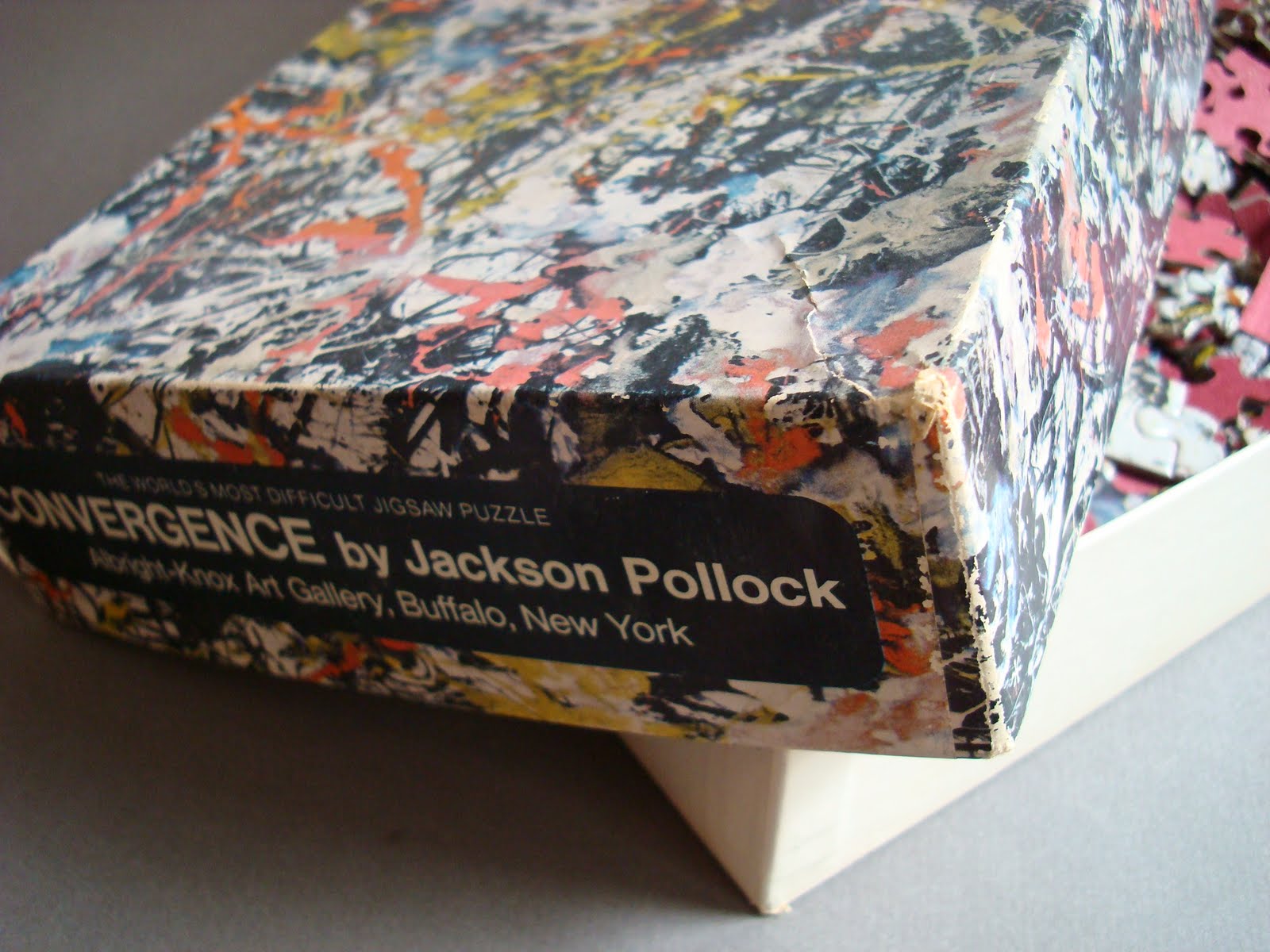 ART & INSPIRATION Nostalgia Jackson Pollock Puzzle