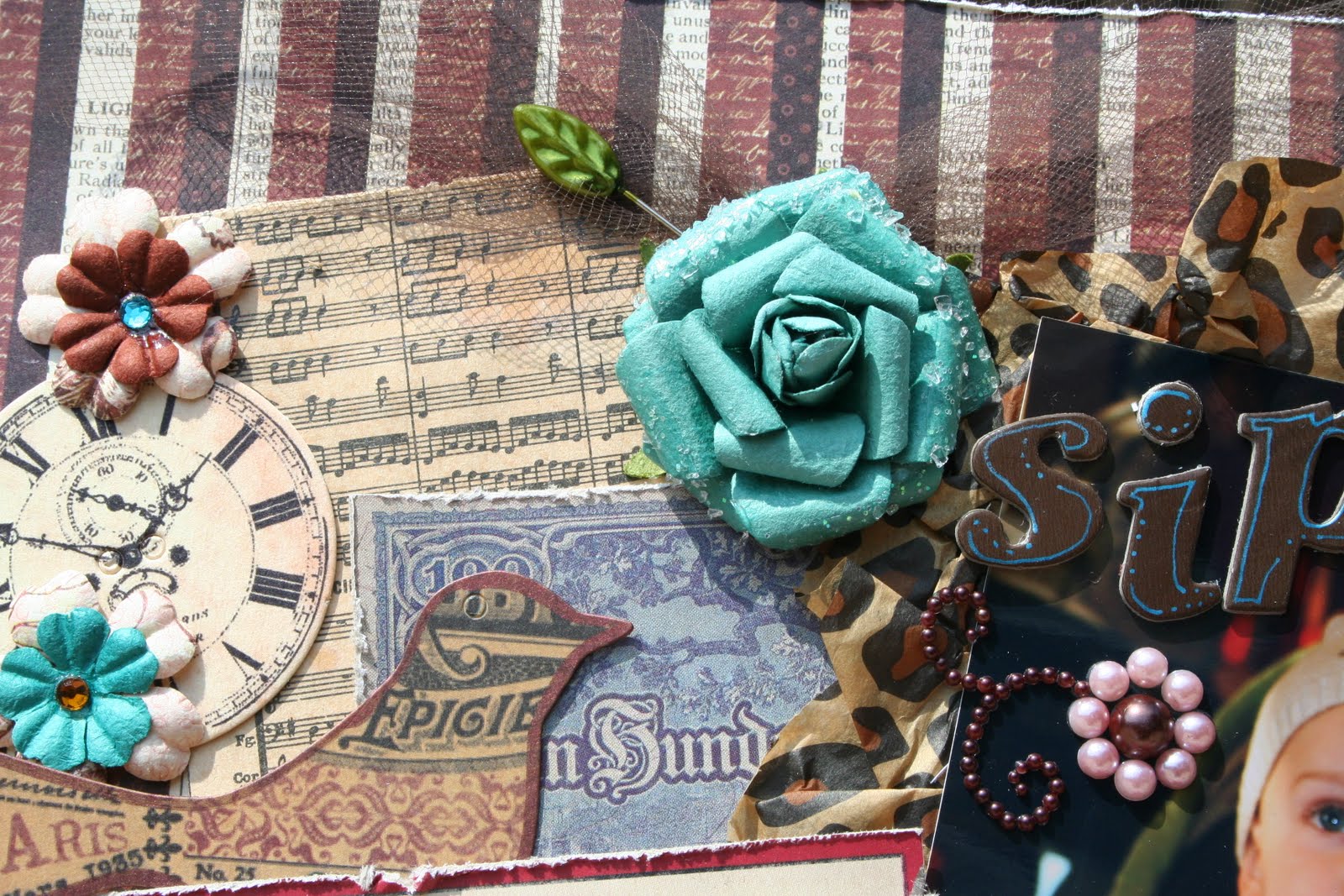 Skylar's Scrap Happy Mommy Scrapbook Heaven Handwriting Challenge