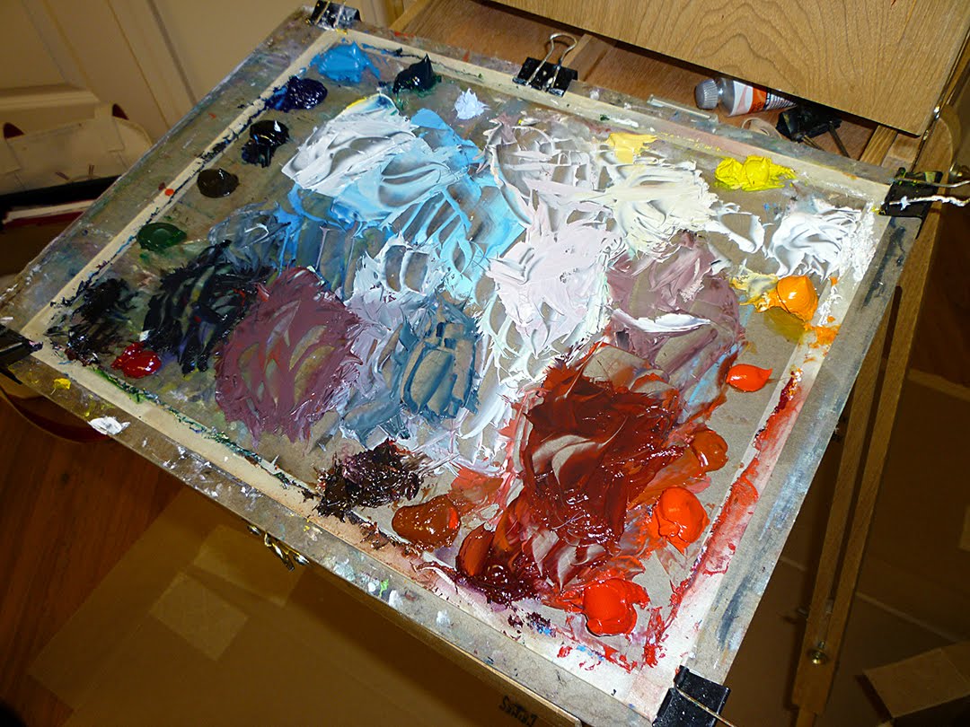 Ann Gorbett Palette Knife Painting Palette Knife Demo