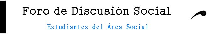 Foro de Discusión Social