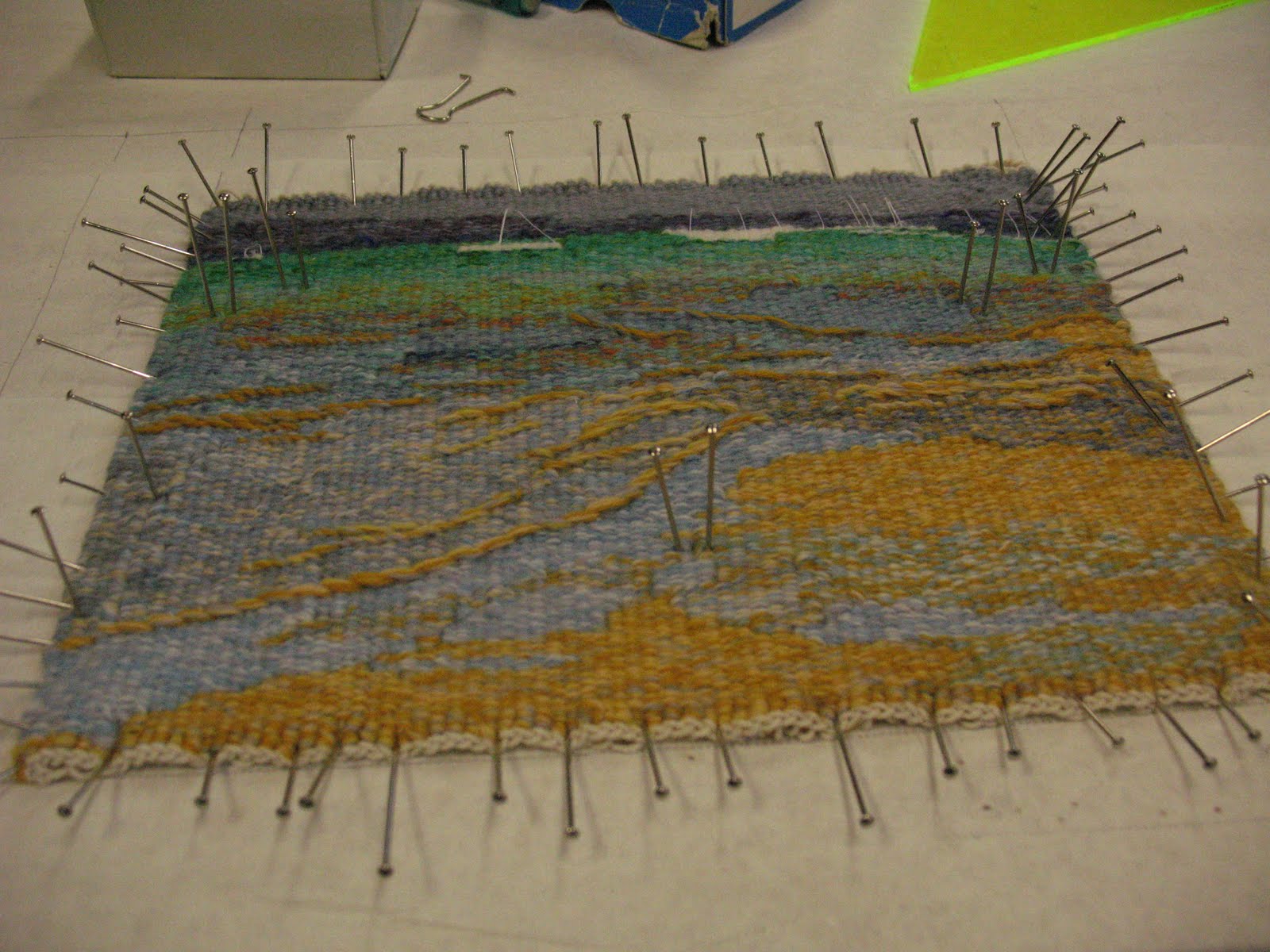 marymac Blocking a tapestry