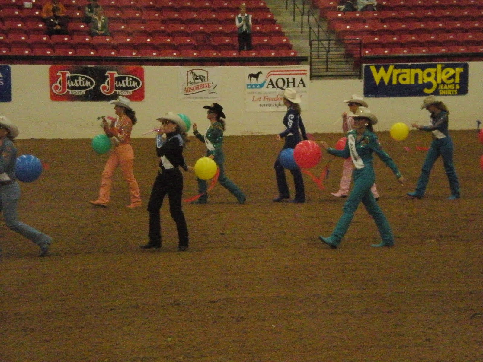 Miss Rodeo America Pageant Horsemanship Competition
