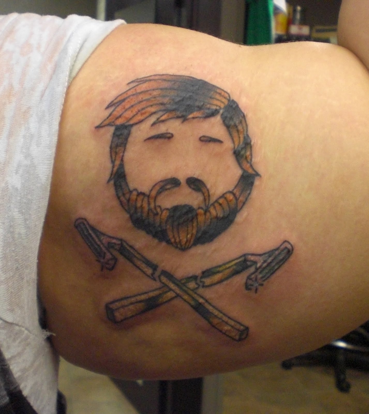 FettBuilt: beard tattoo