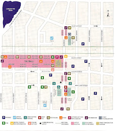 Map of Uptown Art Fair