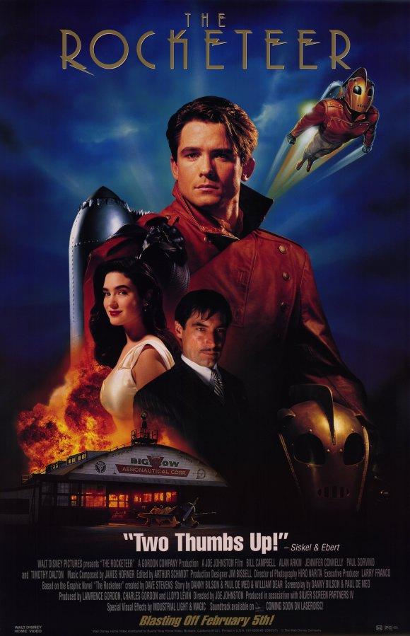 Iron Man 2 (2010) Poster reminds me of Rocketeer (1991