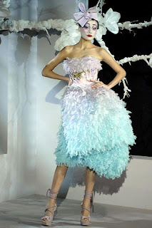 jamaica byles: Haute Couture Feathers