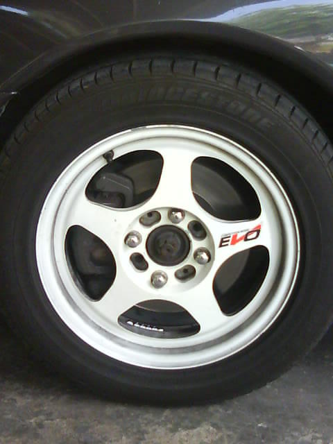 JSMmotorsports: ORIGINAL EVO OZ RACING 15 INCH 4 HOLES 114.3 PCD SPORTS RIM