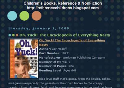 Book-Oh Yuck, the Encyclopedia of Everything Nasty